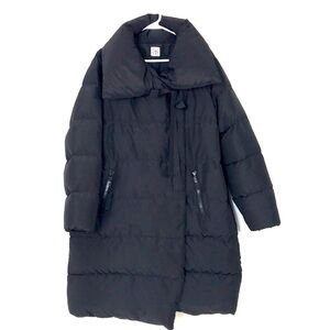 Bacon Elegant Art big puffa Black Puffer Jacket medium size